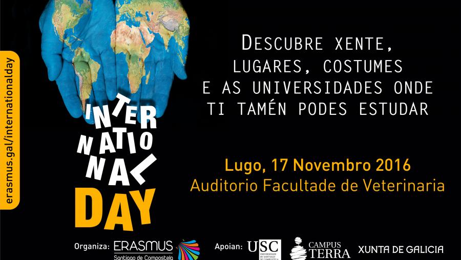 El ‘V International Day 2016’ promoverá este jueves en Lugo las ventajas de los programas de movilidad del Campus Terra de la USC en una feria intercultural protagonizada por los estudiantes internacionales