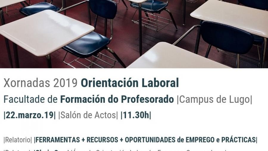 Formación do profesorado acolle o venres unha xornada de orientación laboral Formación do profesorado acolle o venres unha xornada de orientación laboral