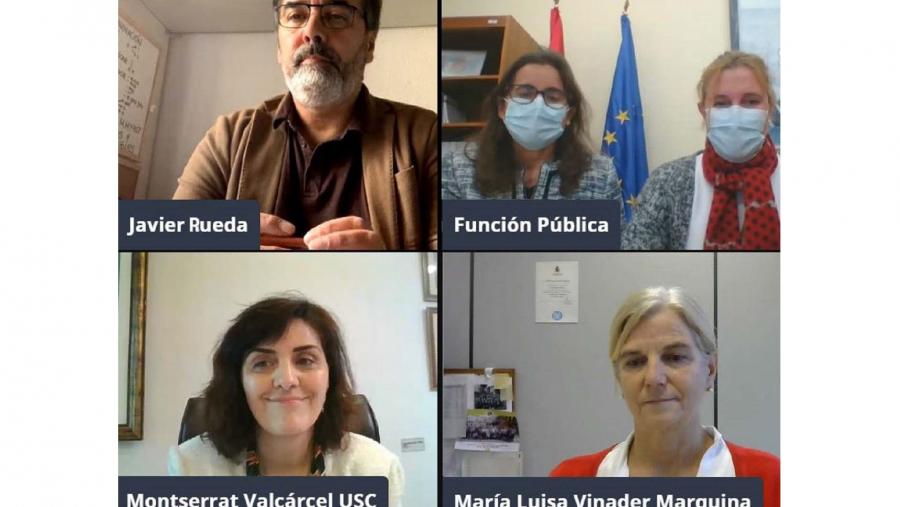 Relatores participantes na xornada de captación de talento no Campus de Lugo Relatores participantes na xornada de captación de talento no Campus de Lugo