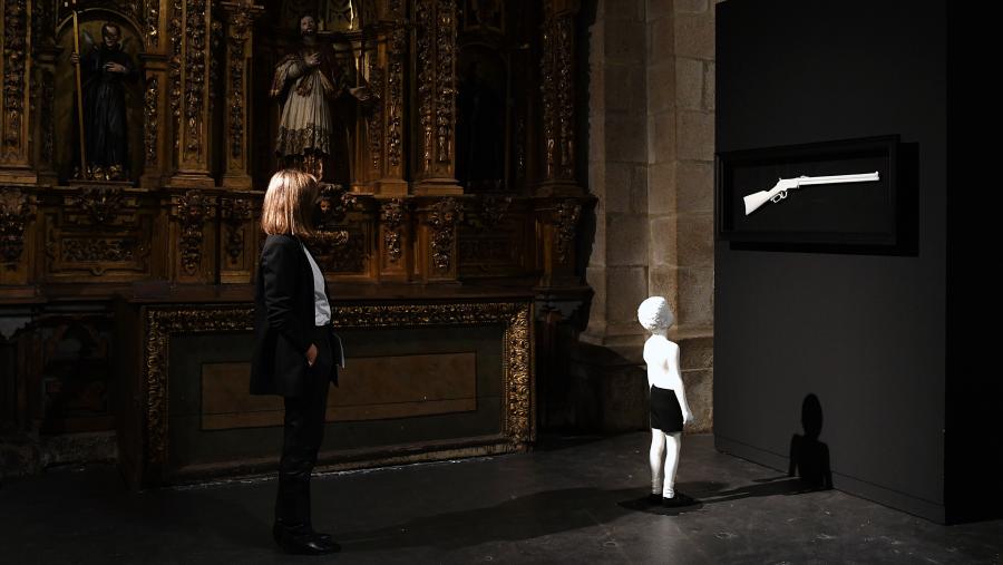 A narrativa en torno ao corpo é o eixo da mostra. FOTO: Santi Alvite A narrativa en torno ao corpo é o eixo da mostra. FOTO: Santi Alvite