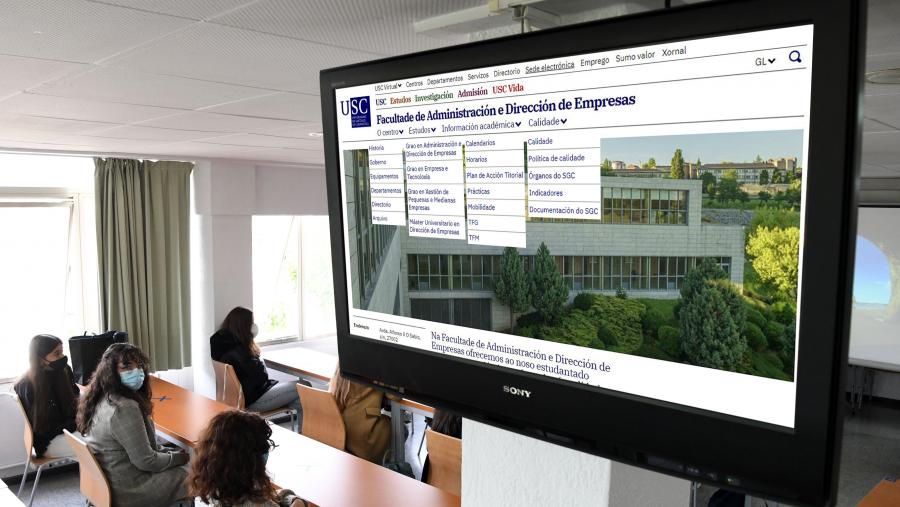 O esforzo de adaptación da web no que respecta á estratexia comunicativa, contidos e imaxe tamén ten a súa correspondencia nos medios técnicos e na organización do servizo. FOTO: Santi Alvite O esforzo de adaptación da web no que respecta á estratexia comunicativa, contidos e imaxe tamén ten a súa correspondencia nos medios técnicos e na organización do servizo. FOTO: Santi Alvite
