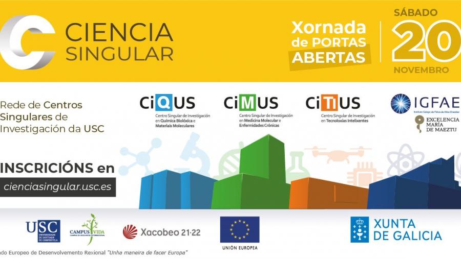 Cartel do evento Ciencia Singular