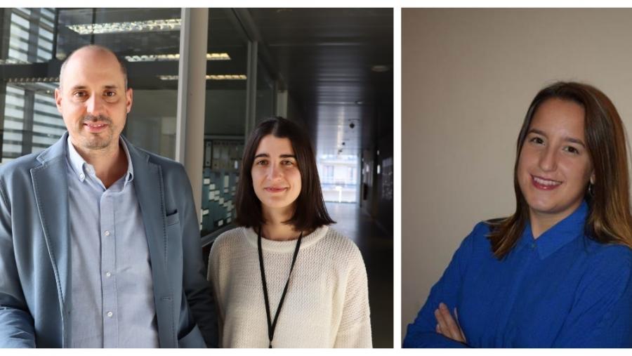 De esquerda a dereita, José Tubío, Paula Otero e Eva G. Álvarez De esquerda a dereita, José Tubío, Paula Otero e Eva G. Álvarez