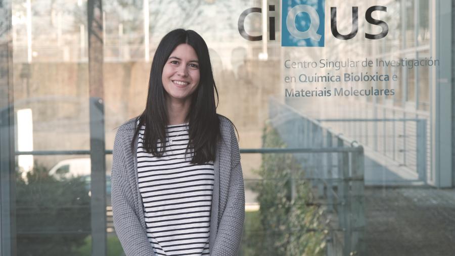 Natalia Barreiro é investigadora do CiQUS Natalia Barreiro é investigadora do CiQUS