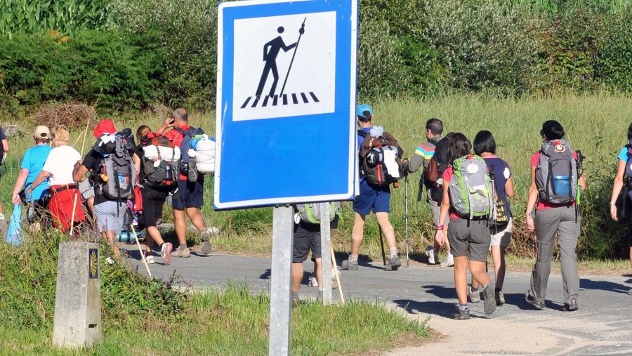 A modalidade 1 do certame premiou un traballo sobre o Camiño de Santiago. FOTO: Santi Alvite Camiño de Santiago