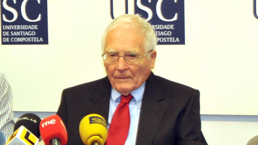 James Lovelock na rolda de prensa James Lovelock na rolda de prensa