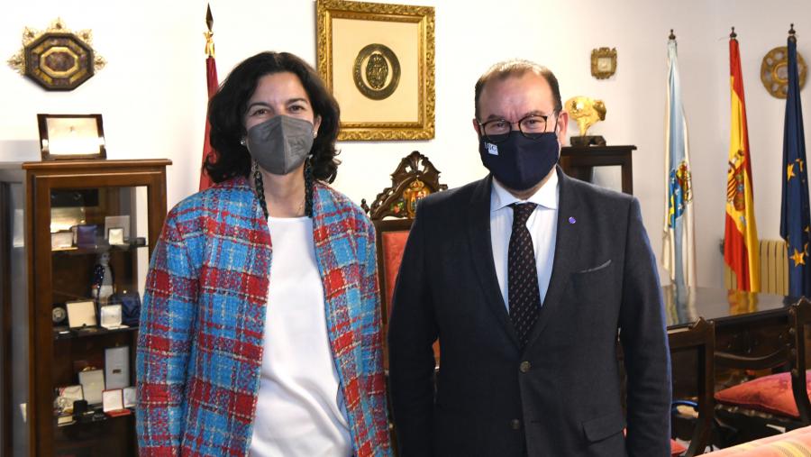 María Jesús Giráldez e Antonio López. FOTO: Santi Alvite