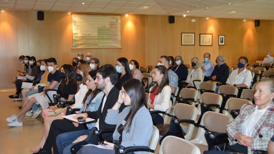 Premiados e participantes no concurso de vídeos 'Petiscos de ciencia'