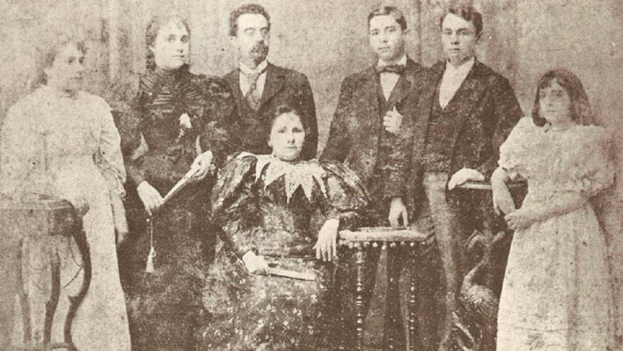 Familia paraguaia do poeta muxián Victorino Abente y Lago Familia paraguaia do poeta muxián Victorino Abente y Lago