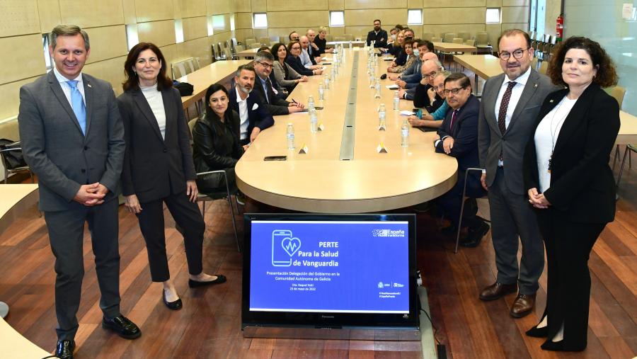 En primeiro termo, de esquerda a dereita, José Miñones, Raquel Yotti, Antonio López e María Rivas. Foto: Santi Alvite n primeiro termo, de esquerda a dereita, José Miñones, Raquel Yotti, Antonio López e María Rivas. Foto: Santi Alvite