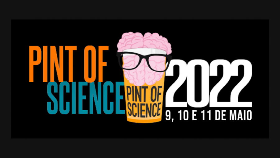 Imaxe do cartaz do festival de divulgación científica Pint of Science 2022 Imaxe do cartaz do festival de divulgación científica Pint of Science 2022