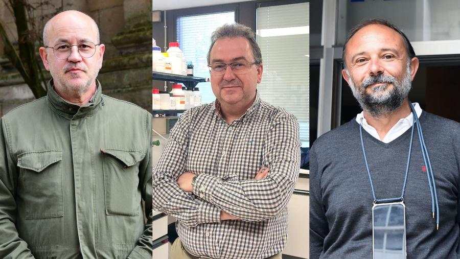 De esquerda a dereita, Carlos Ferrás Sexto, José Manuel Miranda López e Alberto Ruano Raviña. FOTO: Santi Alvite De esquerda a dereita, Carlos Ferrás Sexto, José Manuel Miranda López e Alberto Ruano Raviña. FOTO: Santi Alvite