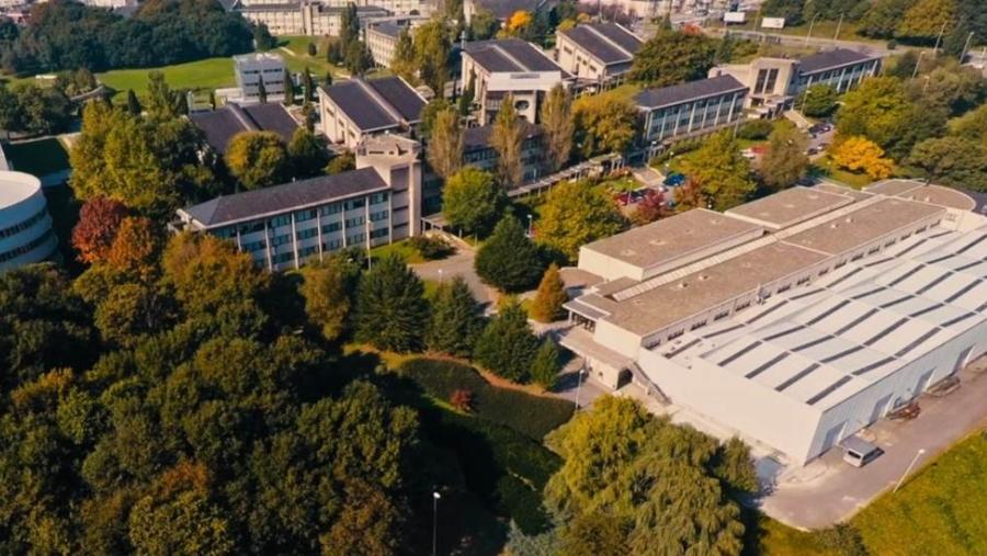 Vista aérea do Campus de Lugo da USC Vista aérea do Campus de Lugo da USC