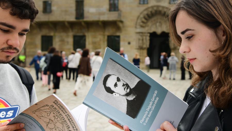 'Florencio Delgado Gurriarán. O soño dunha Galicia Infinda' foi editada polo Servizo de Publicacións da USC. FOTO: Santi Alvite 'Florencio Delgado Gurriarán. O soño dunha Galicia Infinda' foi editada polo Servizo de Publicacións da USC. FOTO: Santi Alvite