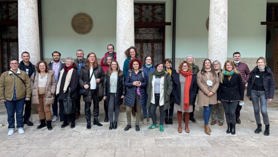 Representantes das universidades adheridas á RUD nun encontro en Valencia en 2021. Foto: RUD