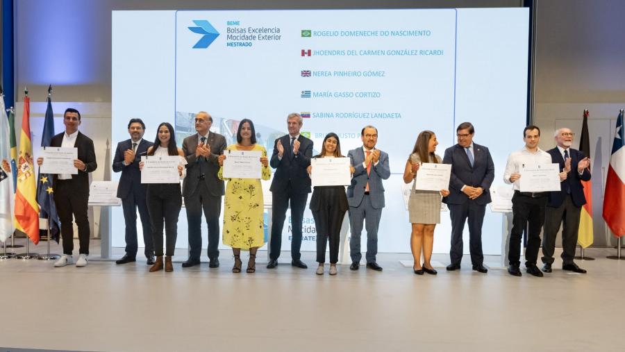 Un total de 200 mozos/as procedentes de 19 países obtiveron unha bolsa BEME na convocatoria de 2021. FOTO: Xunta de Galicia Un total de 200 mozos/as procedentes de 19 países obtiveron unha bolsa BEME na convocatoria de 2021. FOTO: Xunta de Galicia