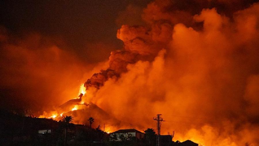 Imaxe de arquivo da erupción na Palma. FOTO: Pixabay Imaxe de arquivo da erupción na Palma. FOTO: Pixabay