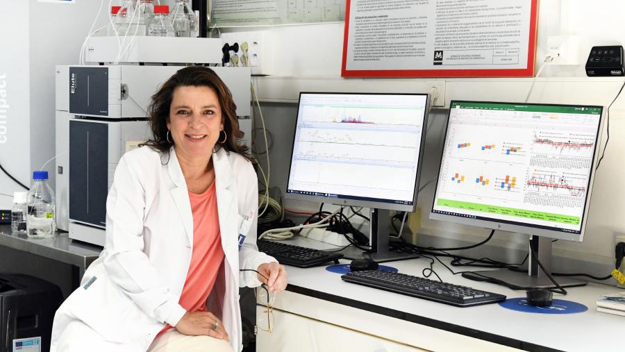 Este proxecto internacional do programa H2020 está coordinado pola catedrática de Química Analítica da USC Marta Lores. FOTO: Santi Alvite