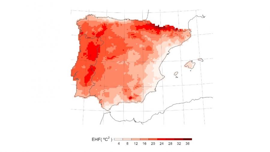 As maiores intensidades obsérvanse no oeste peninsular e zonas montañosas, e as menores no litoral mediterráneo As maiores intensidades obsérvanse no oeste peninsular e zonas montañosas, e as menores no litoral mediterráneo
