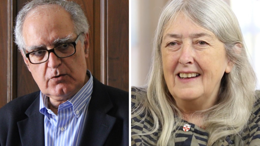 Ivo Castro e Mary Beard Ivo Castro e Mary Beard