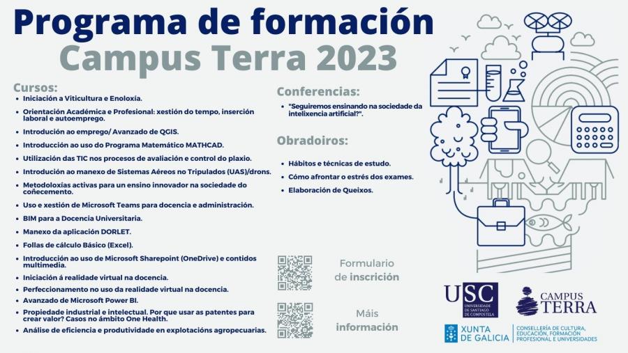 Programa de formación complementaria Campus Terra 2023 Programa de formación complementaria Campus Terra 2023