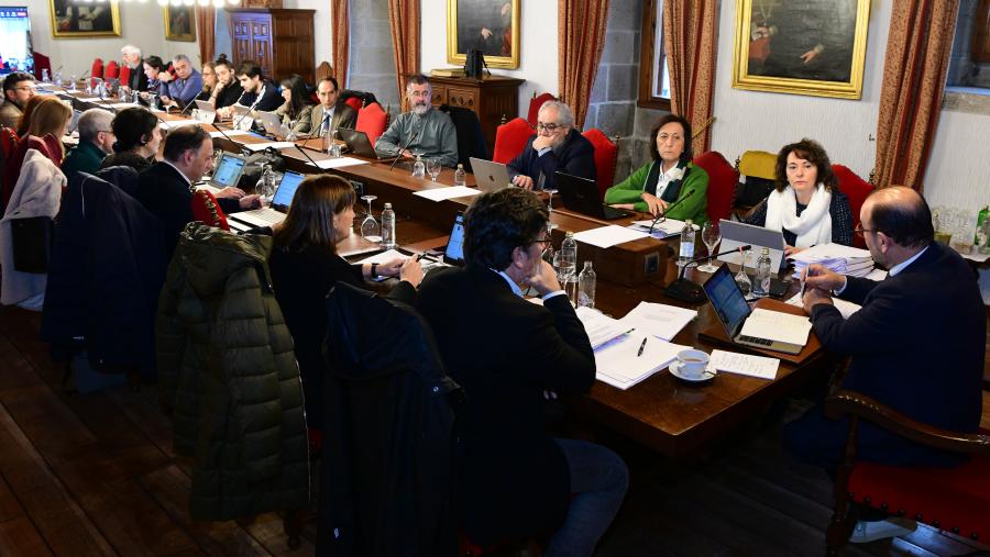 O Consello de Goberno da USC aprobou os orzamentos de 2024. FOTO: Santi Alvite O Consello de Goberno da USC aprobou os orzamentos de 2024. FOTO: Santi Alvite