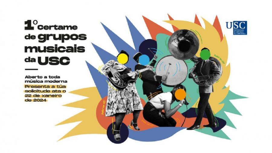 Cartel do I Certame de grupos musicais da USC