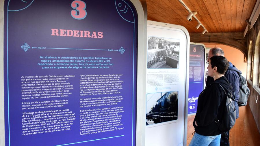 A mostra pode verse ata o 9 de abril no Colexio de Fonseca. FOTO: Santi Alvite A mostra pode verse ata o 9 de abril no Colexio de Fonseca. FOTO: Santi Alvite