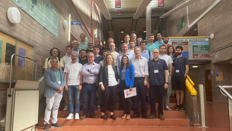 Participantes na conferencia satélite ‘Functor and Tensor Categories, Models and Systems’ que se desenvolve en Matemáticas