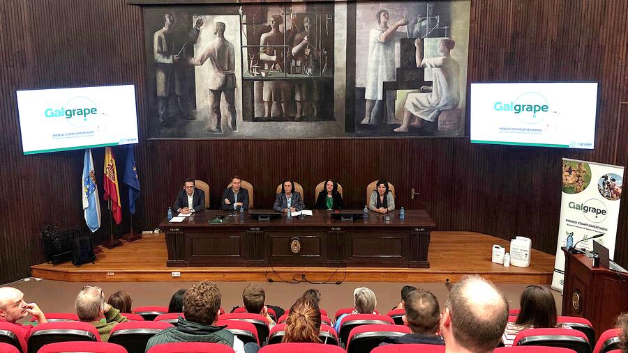 Un momento da presentación de Galgrape. FOTO: i-Grape Laboratory