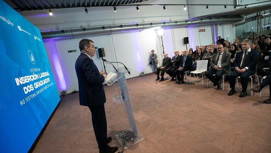 O informe presentouse na Cidade da Cultura. Foto: Xunta de Galicia