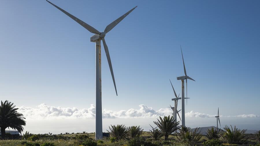 Parque eólico en Lanzarote Parque eólico en Lanzarote