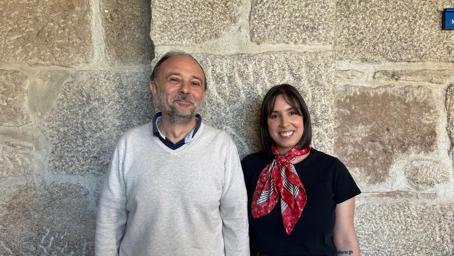 Alberto Ruano e Cristina Candal Alberto Ruano e Cristina Candal