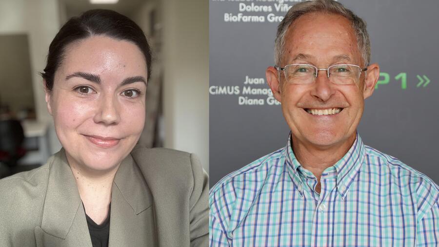 Cristina Rodríguez Fontenla e Ángel Carracedo representan a USC no estudo Cristina Rodríguez Fontenla e Ángel Carracedo representan a USC no estudo