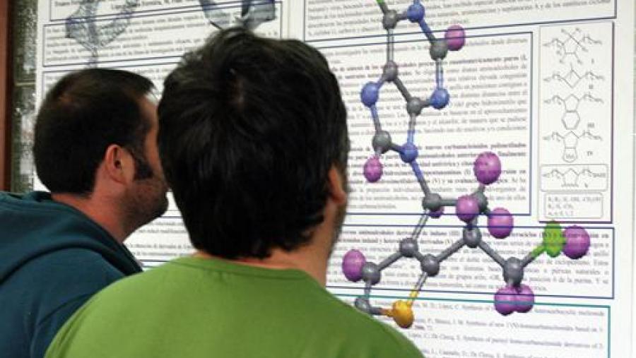 A reunión científica compleméntase cunha mostra de carteis no que se expón o traballo dos seus vinte e oito grupos de investigación e as preto de 75 liñas de investigación