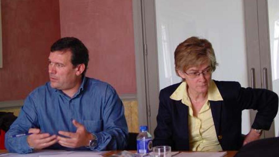 A investigadora irlandesa Mary O´Sullivan inaugurou este luns os encontros científicos