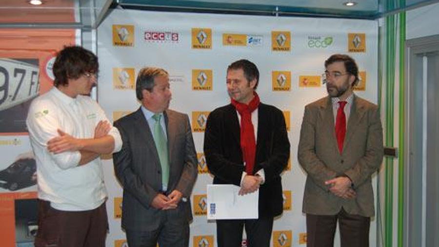 De esquerda a dereita, Javier Márquez, José Carlos Freijo, Lourenzo Fernández e Pedro Pastor
