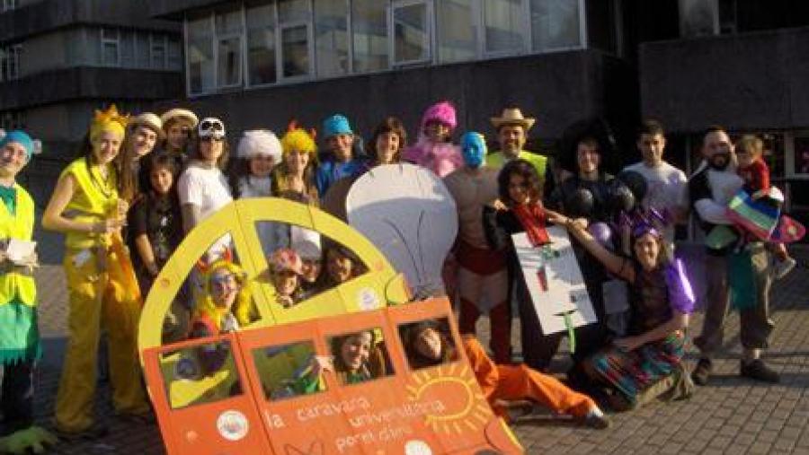 En Compostela celebrouse o Carnaval polo Clima