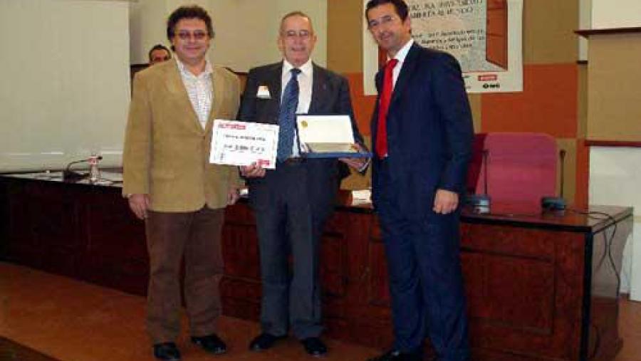 De esquerda a dereita: David Almorza, Yebra Martul e Alfredo Albaizar