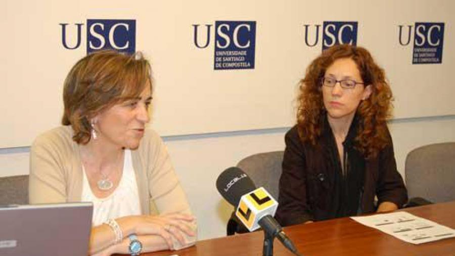 María José Alonso e Sonia Martínez Arca presentaron o Premio nunha rolda de prensa en Fonseca