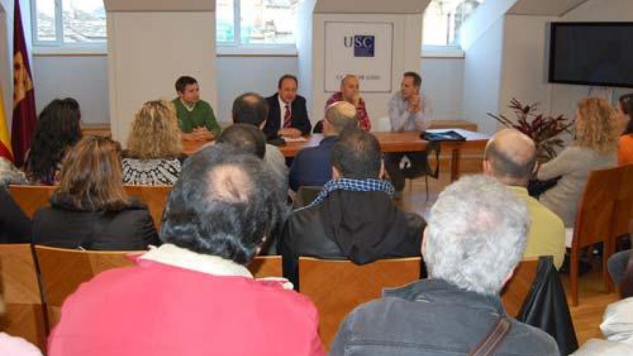Reunión dos representantes da Comisión de Intercambio de Vacacións PAS de dezaoito universidades en Lugo