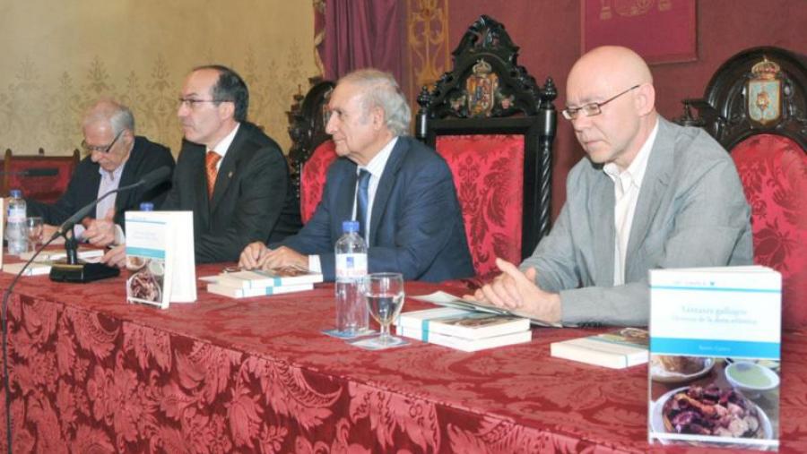 De dereita a esquerda, Xavier Castro, Rafael Tojo, Senén Barro e Aniceto Charro