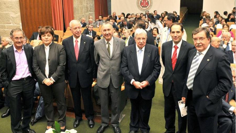 A Universidade de Santiago homenaxeou ao profesor Luis Concheiro