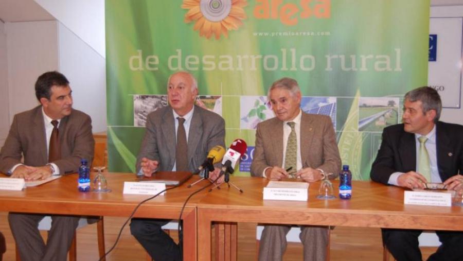 De esquerda a dereita Juan María Vázquez Rojas, Juan Casares Long, Álvaro Rodríguez Eiras e Pedro García Herradón