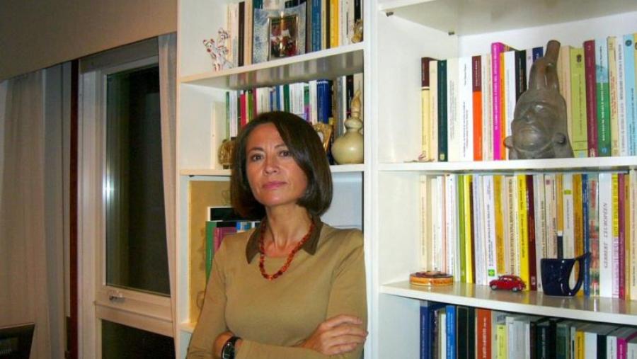 A profesora OFelia Rey Premio María Josefa Wonenburger 2011