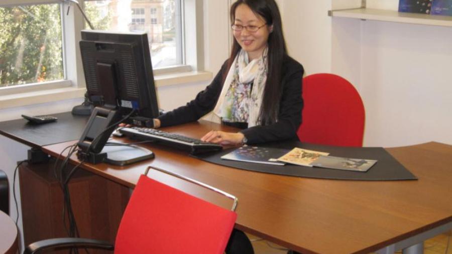 O Punto está instalado fisicamente no Centro de Negocios do Instituto Español de Comercio Exterior de Beijing