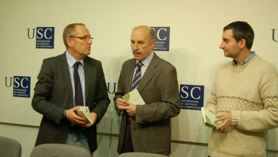 De esquerda a dereita, Juan Blanco, José A. Docobo e Iván Fernández De esquerda a dereita, Juan Blanco, José A. Docobo e Iván Fernández