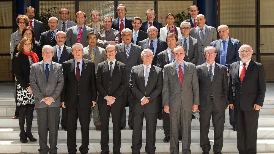 Foto de grupo da Rede Emprendia