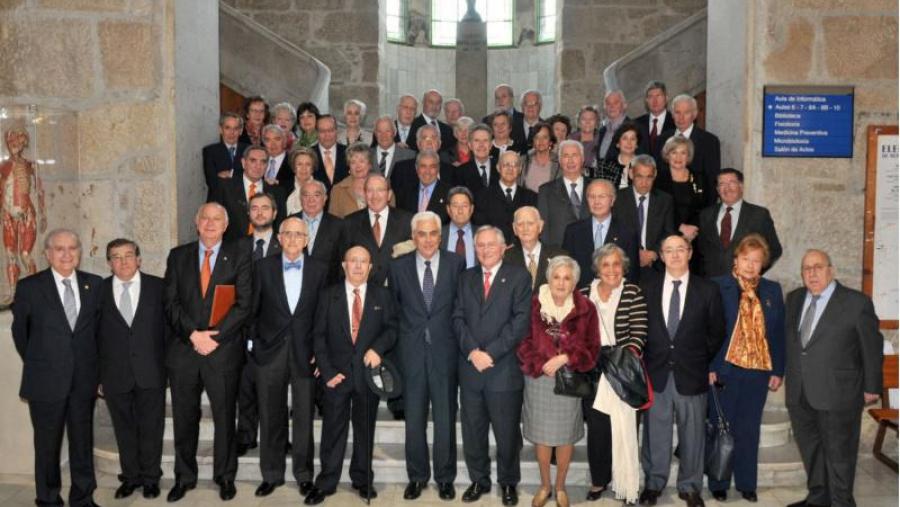A promoción 1955-1962 de Medicina celebrou as súas vodas de ouro