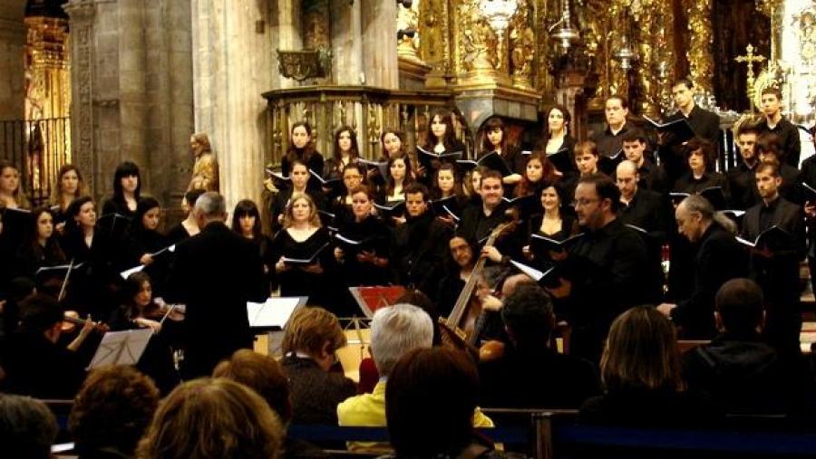 O coro da USC actuará o luns 28 en Lugo e o martes 29 en Santiago acompañdo da Capela Compostelá